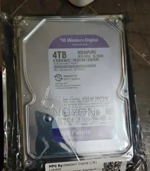 Western Digital Wd40purx 4tb Purple Surveillance HDD