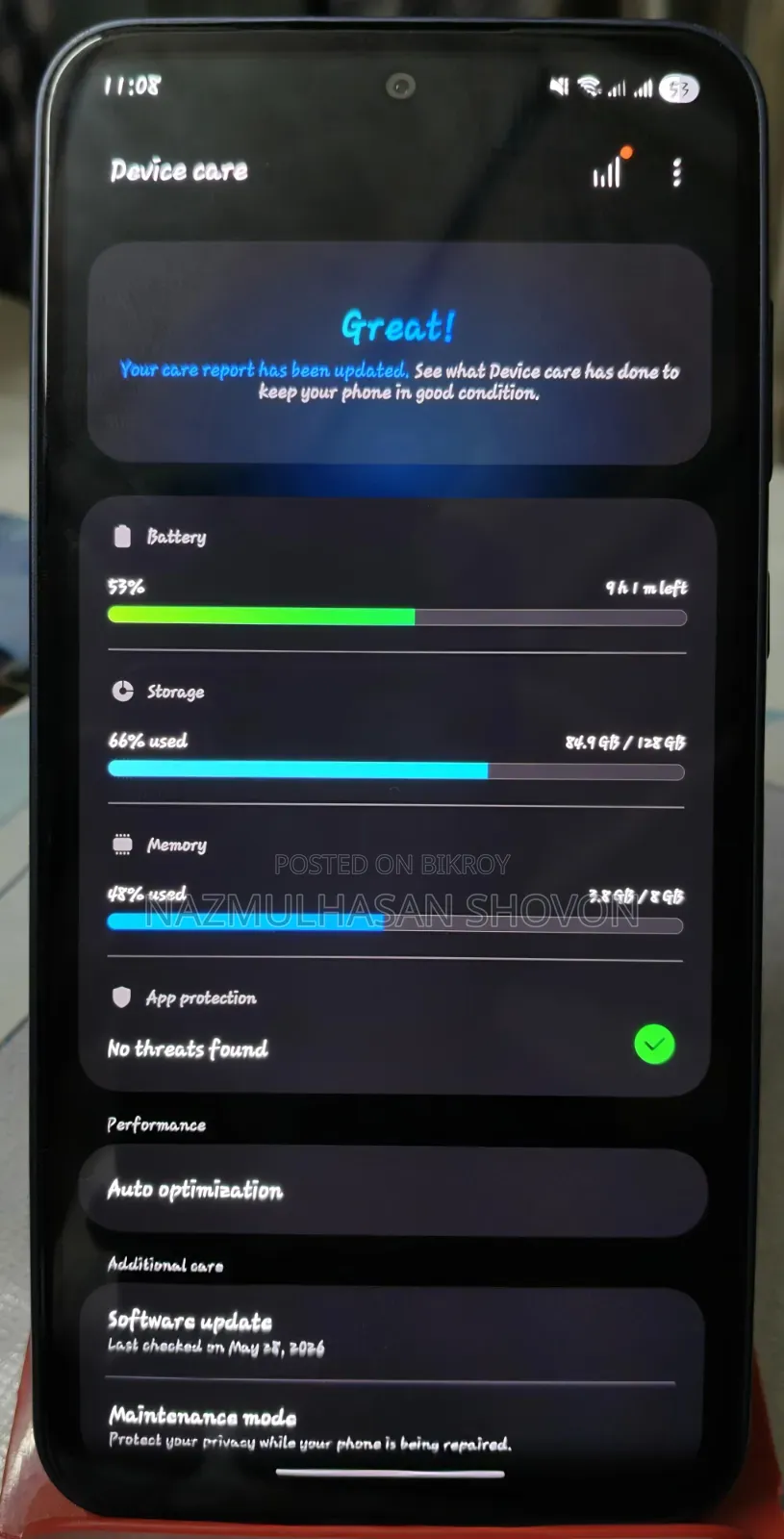 Samsung Galaxy A35 128 GB Blue