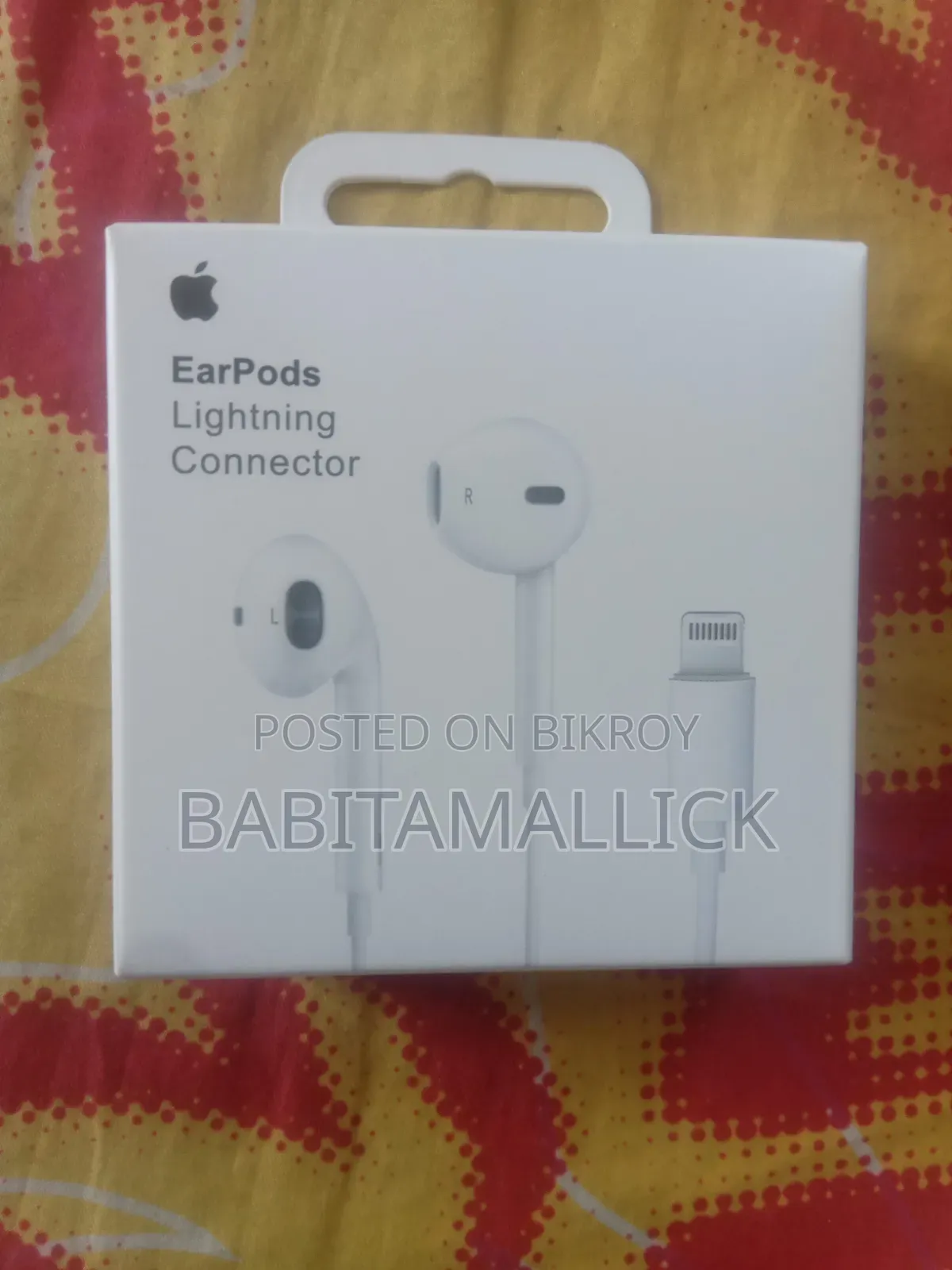 লাইটেনিং অ্যাপল হেডফোনস অরিজিনাল