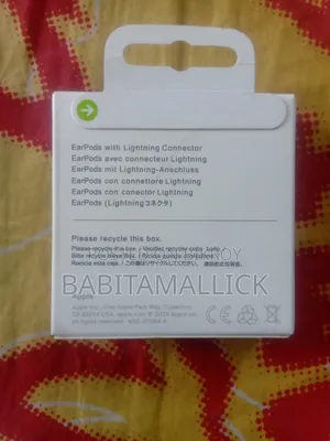 লাইটেনিং অ্যাপল হেডফোনস অরিজিনাল