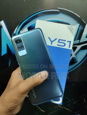 Vivo Y51 IN 2020 128 GB Blue