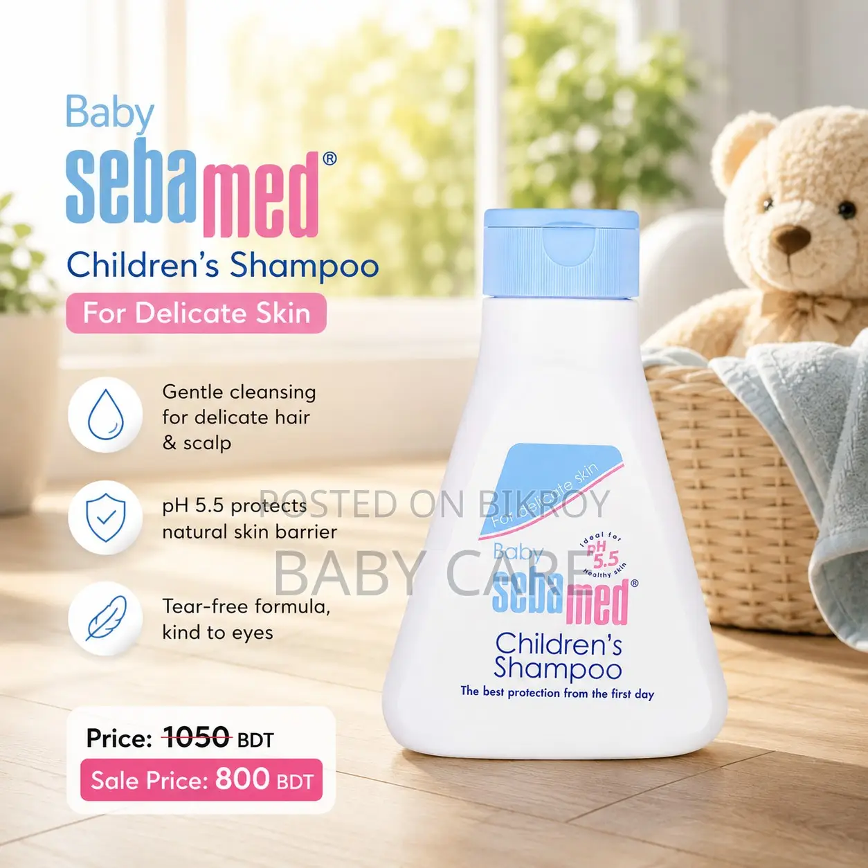 Sebamed Children’S Shampoo 150ml