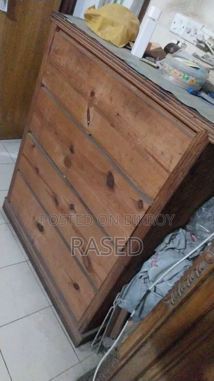 Wardrobe made of Kerosene wood