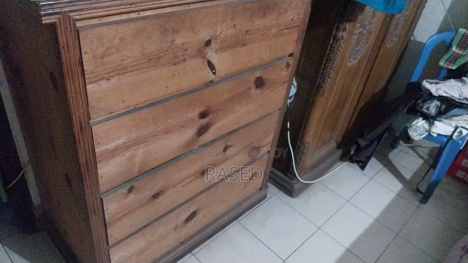 Wardrobe made of Kerosene wood