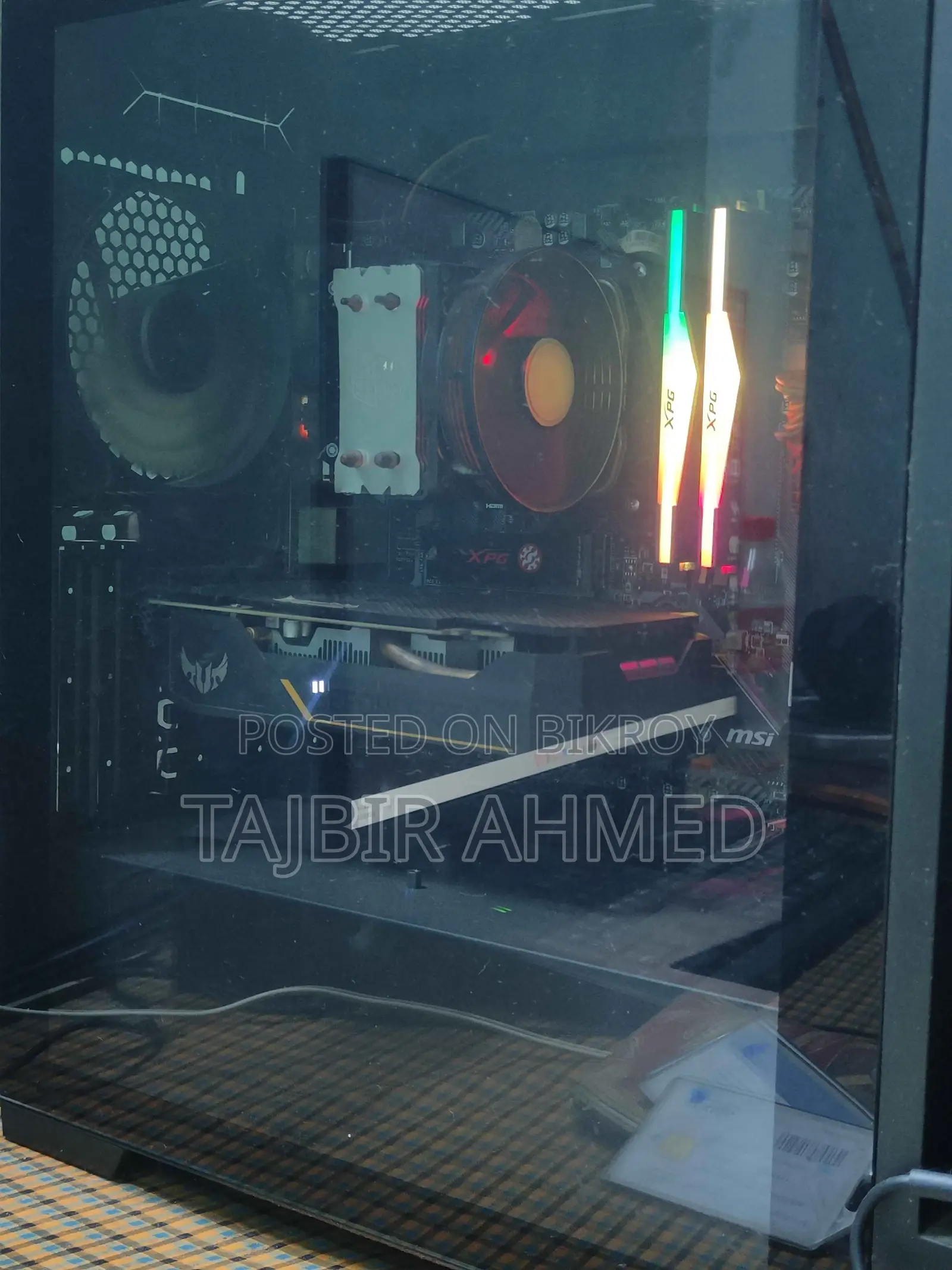 Desktop Computer MSI model 16GB AMD Ryzen 5 SSD 1TB