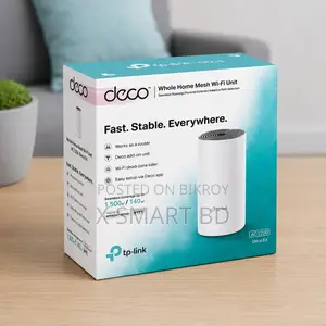 Tp Link Deco E4 (1 Pack) Ac1200 Dual-Band Wi-Fi System
