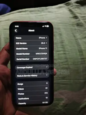 Apple iPhone 11 64 GB Red