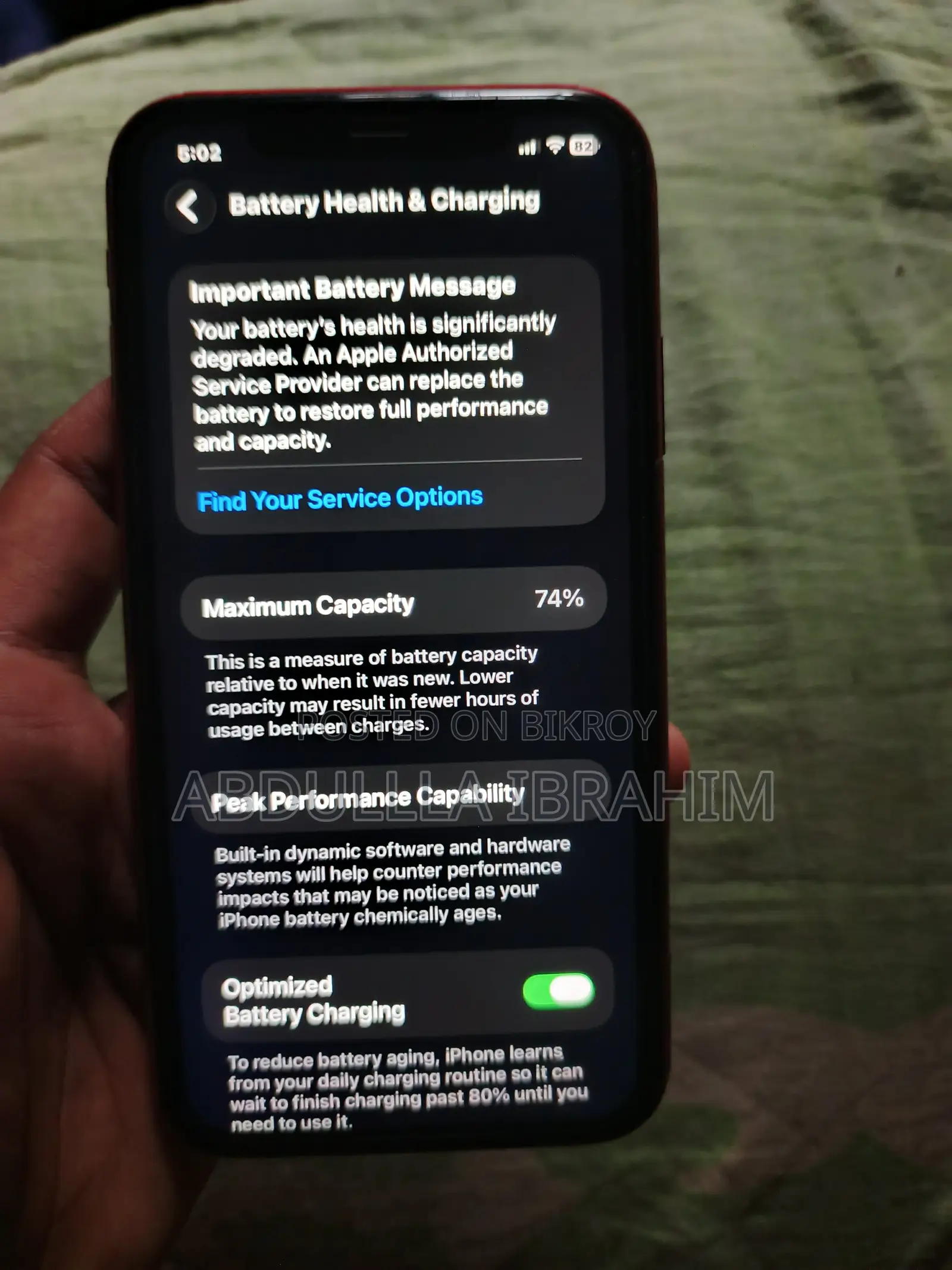 Apple iPhone 11 64 GB Red