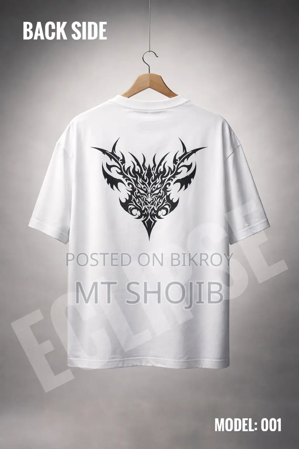 Men's Women's Custom Design Drop-Shoulder