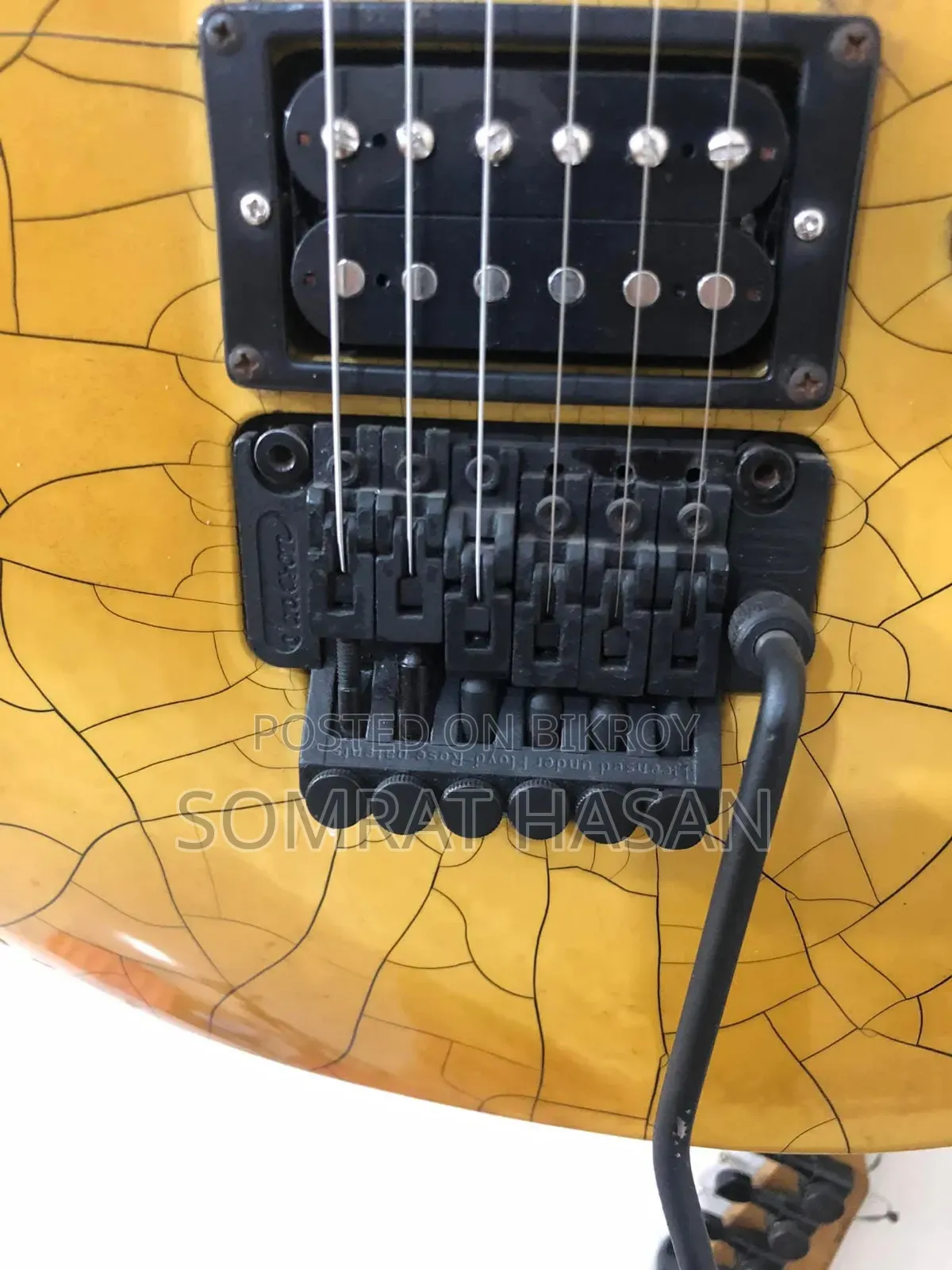Charvel Desert Yellow Crackle Made in Japan
