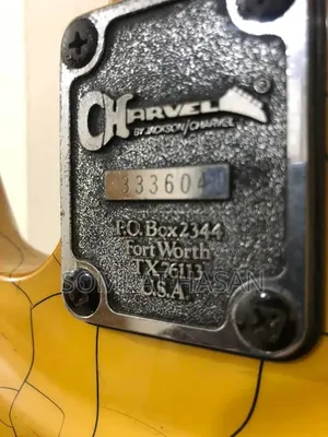 Charvel Desert Yellow Crackle Made in Japan