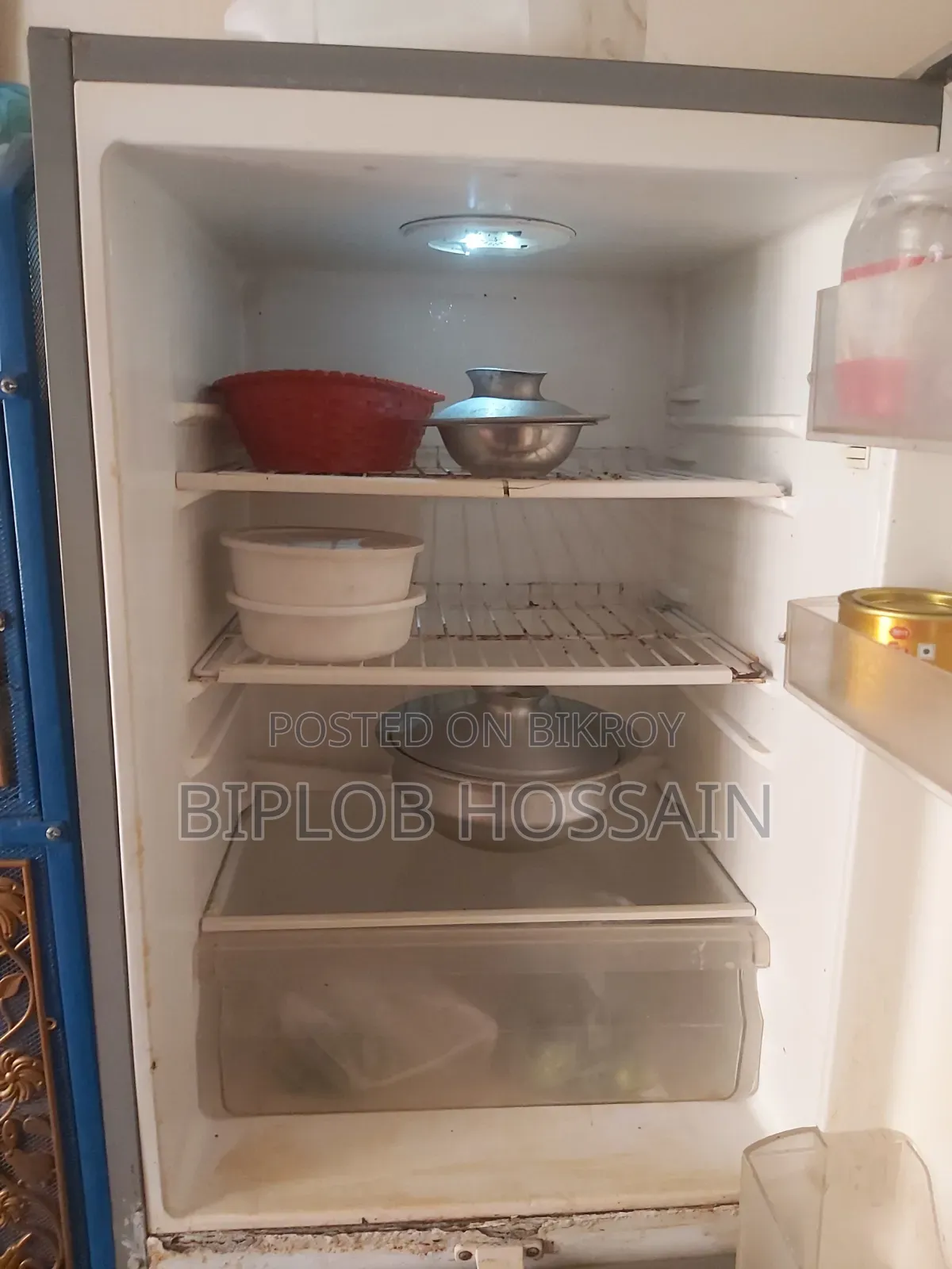 A fridge will be sold