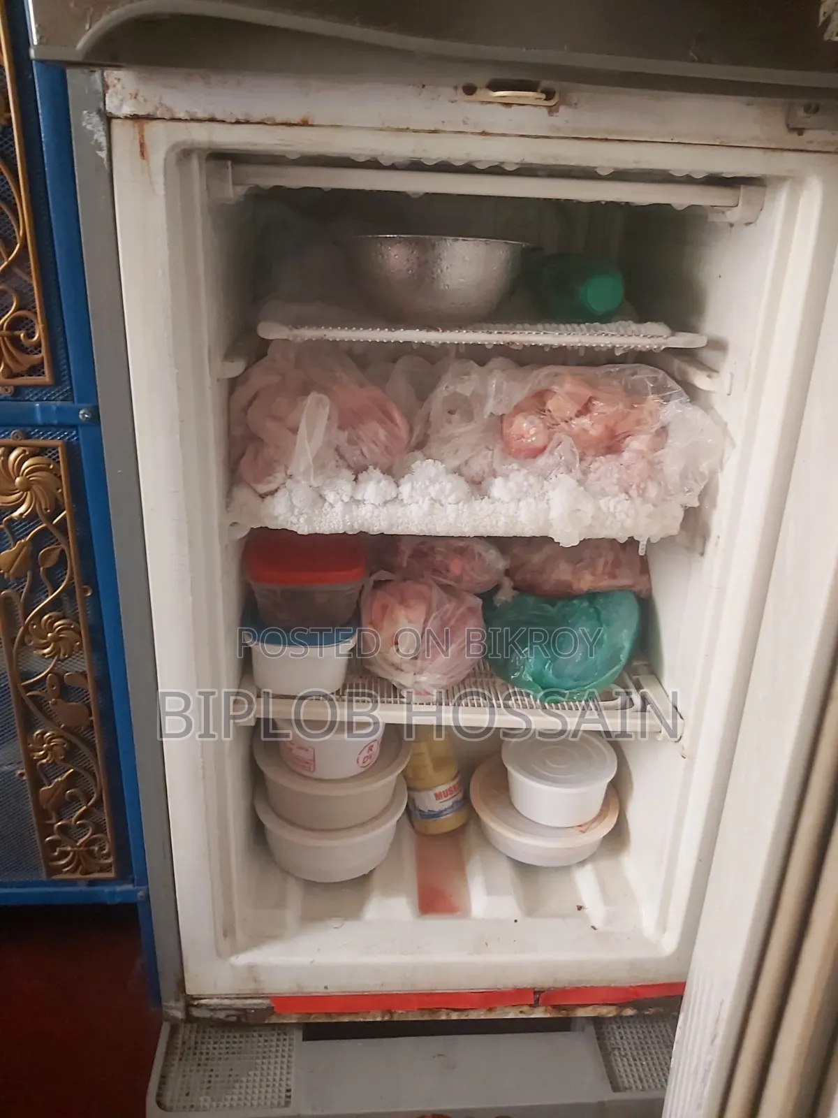 A fridge will be sold