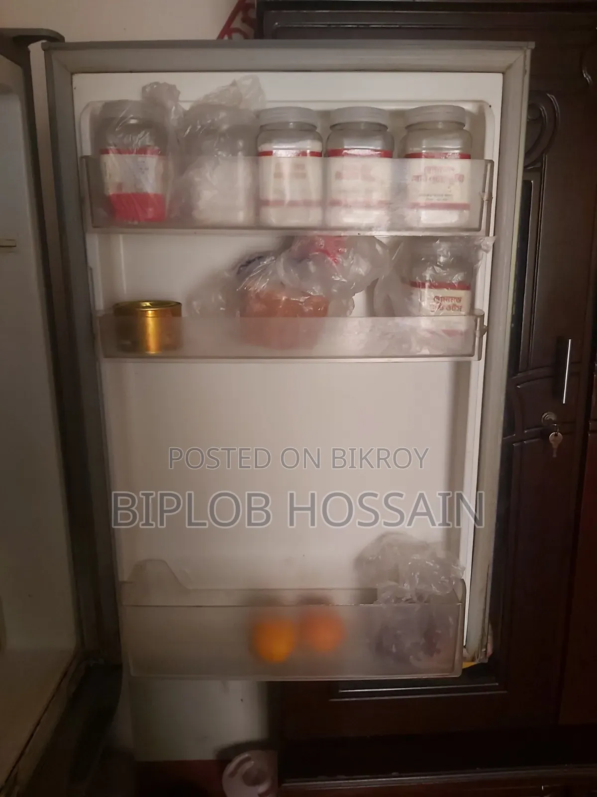 A fridge will be sold