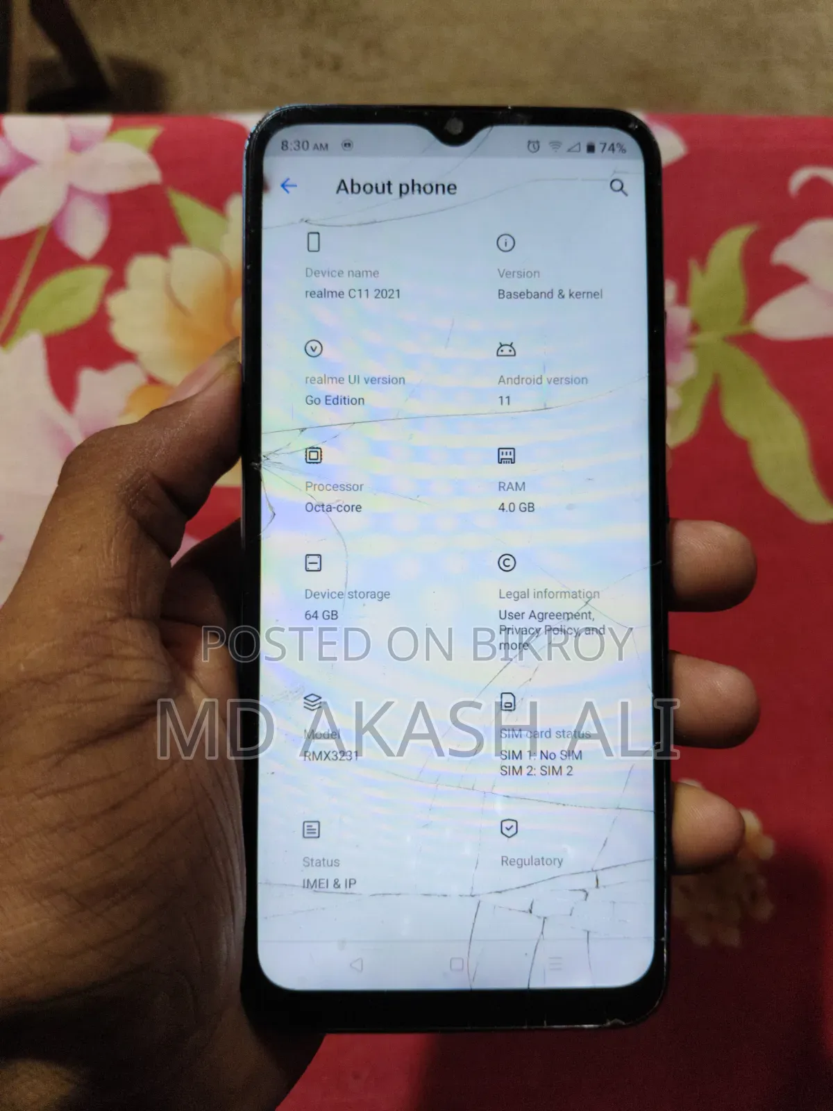 Realme C11 2021 32 GB Gray
