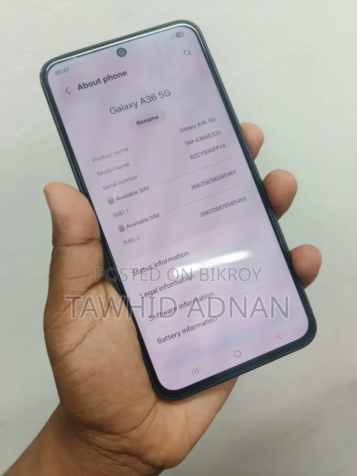 Samsung Galaxy A36 256 GB Black