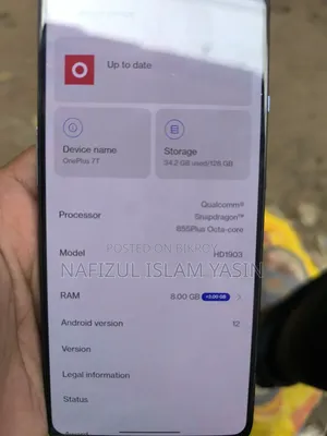 OnePlus 7T 128 GB Blue