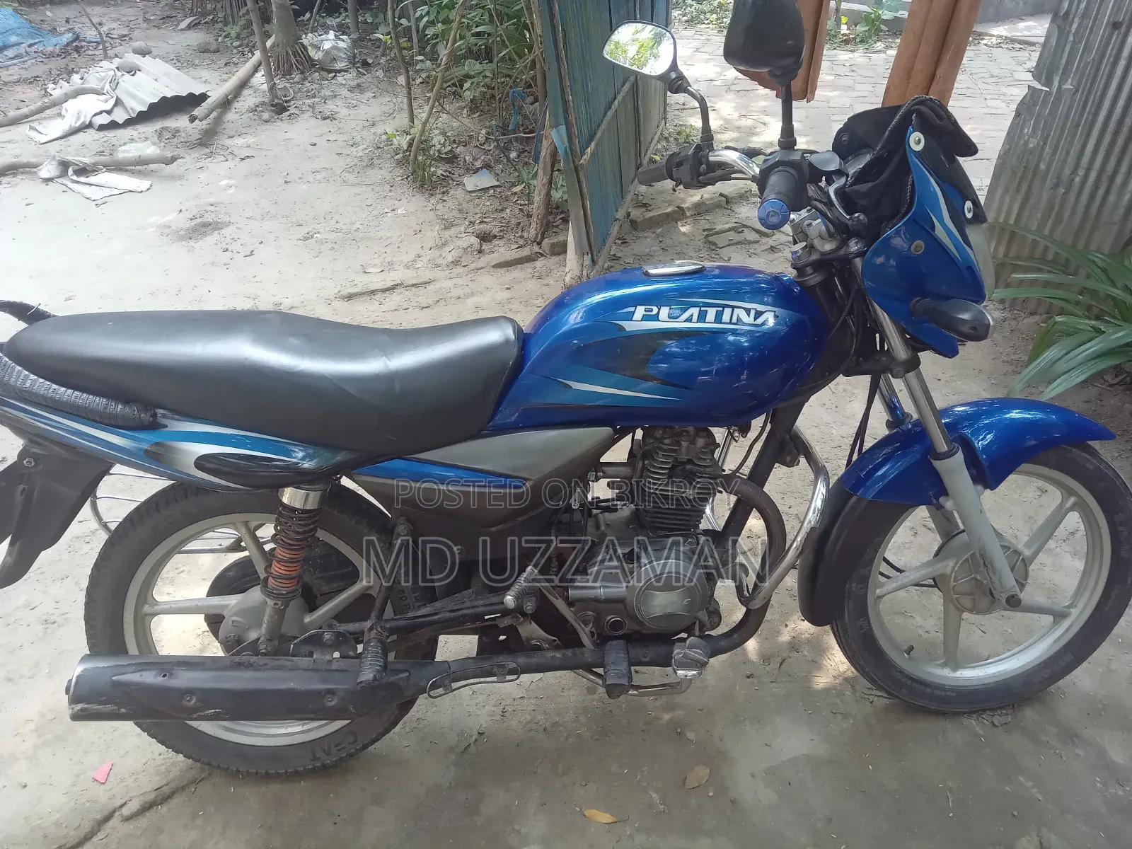 Bajaj Platina 100 2008 Blue