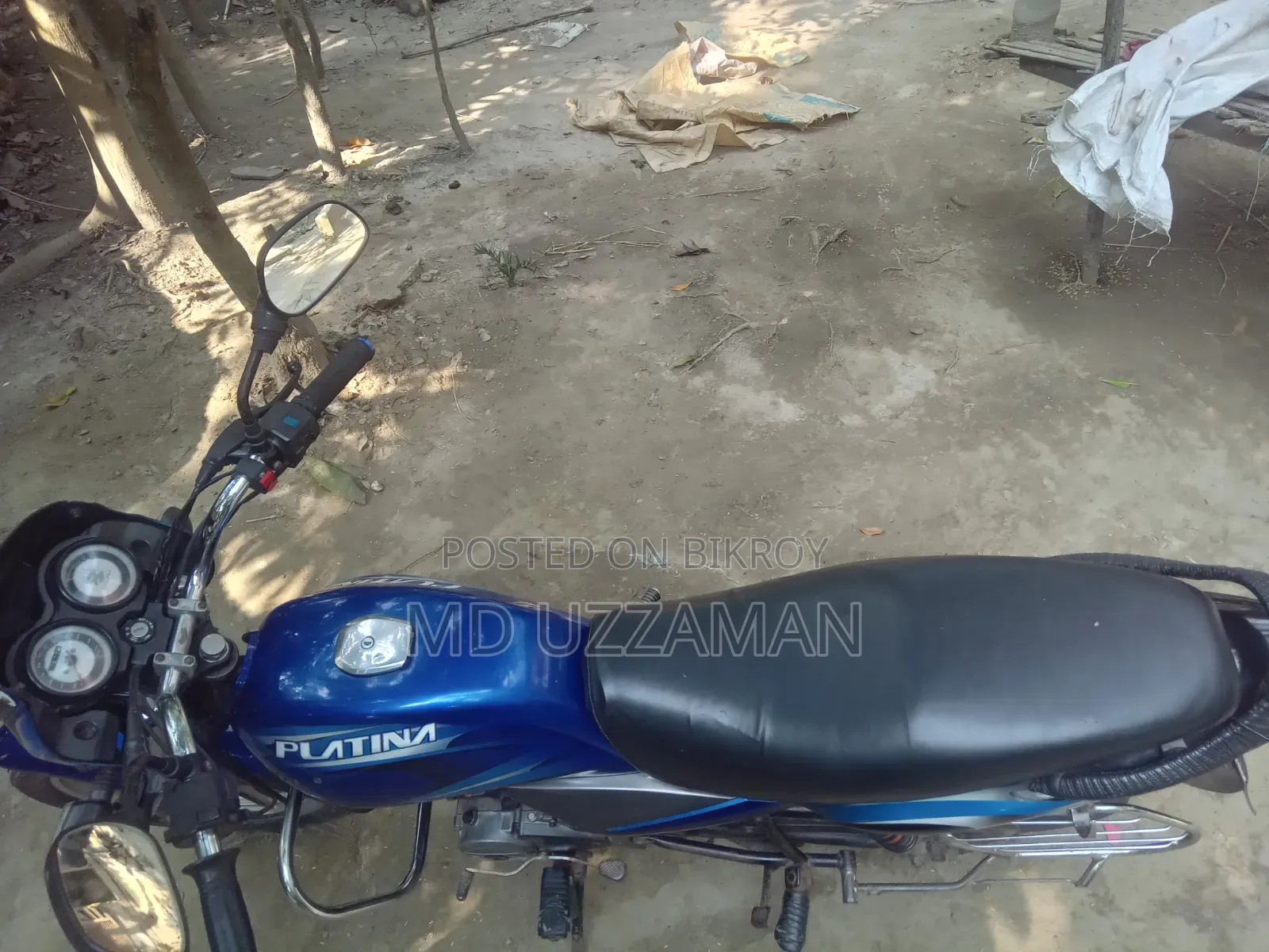 Bajaj Platina 100 2008 Blue