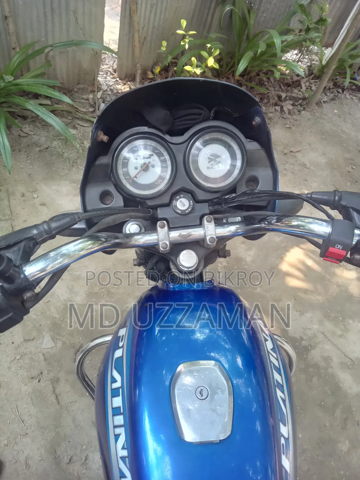 Bajaj Platina 100 2008 Blue