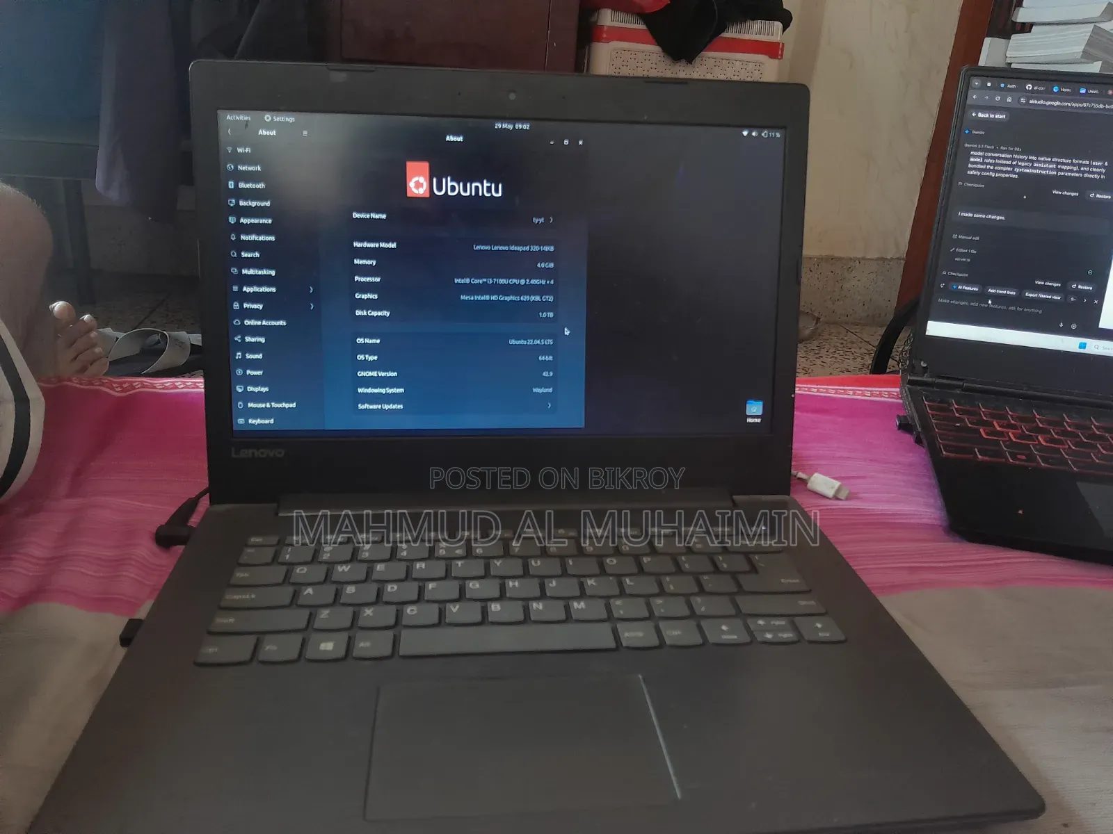 Laptop Lenovo IdeaPad 320 4GB Intel Core I3 HDD 1TB