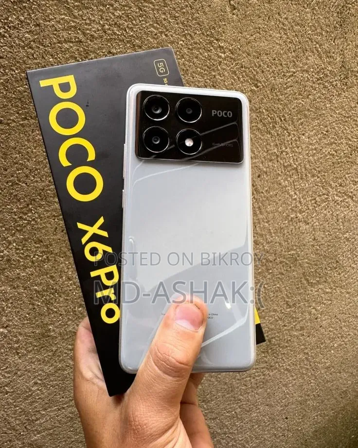 New Xiaomi Poco X6 Pro 256 GB Gray