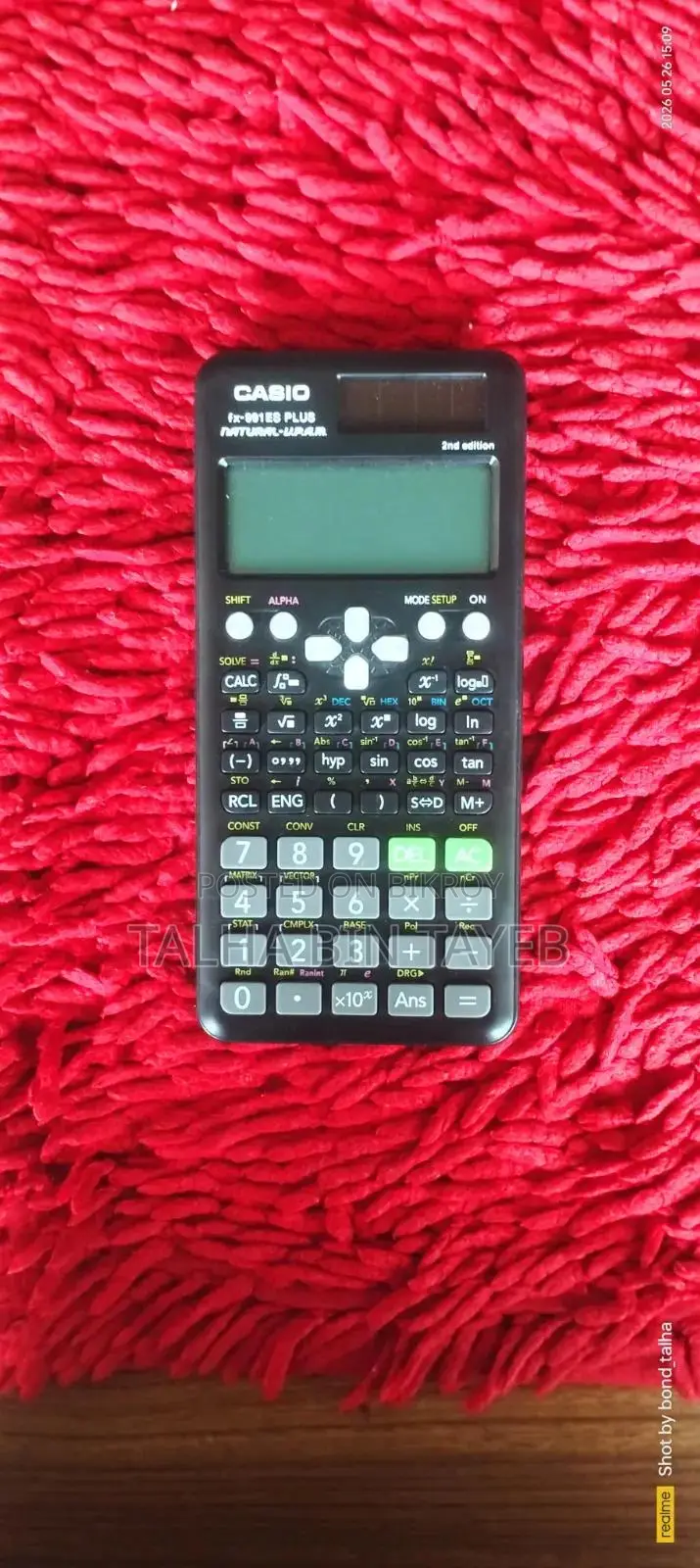 Casio 991es-plus Scientific Calculator Full New