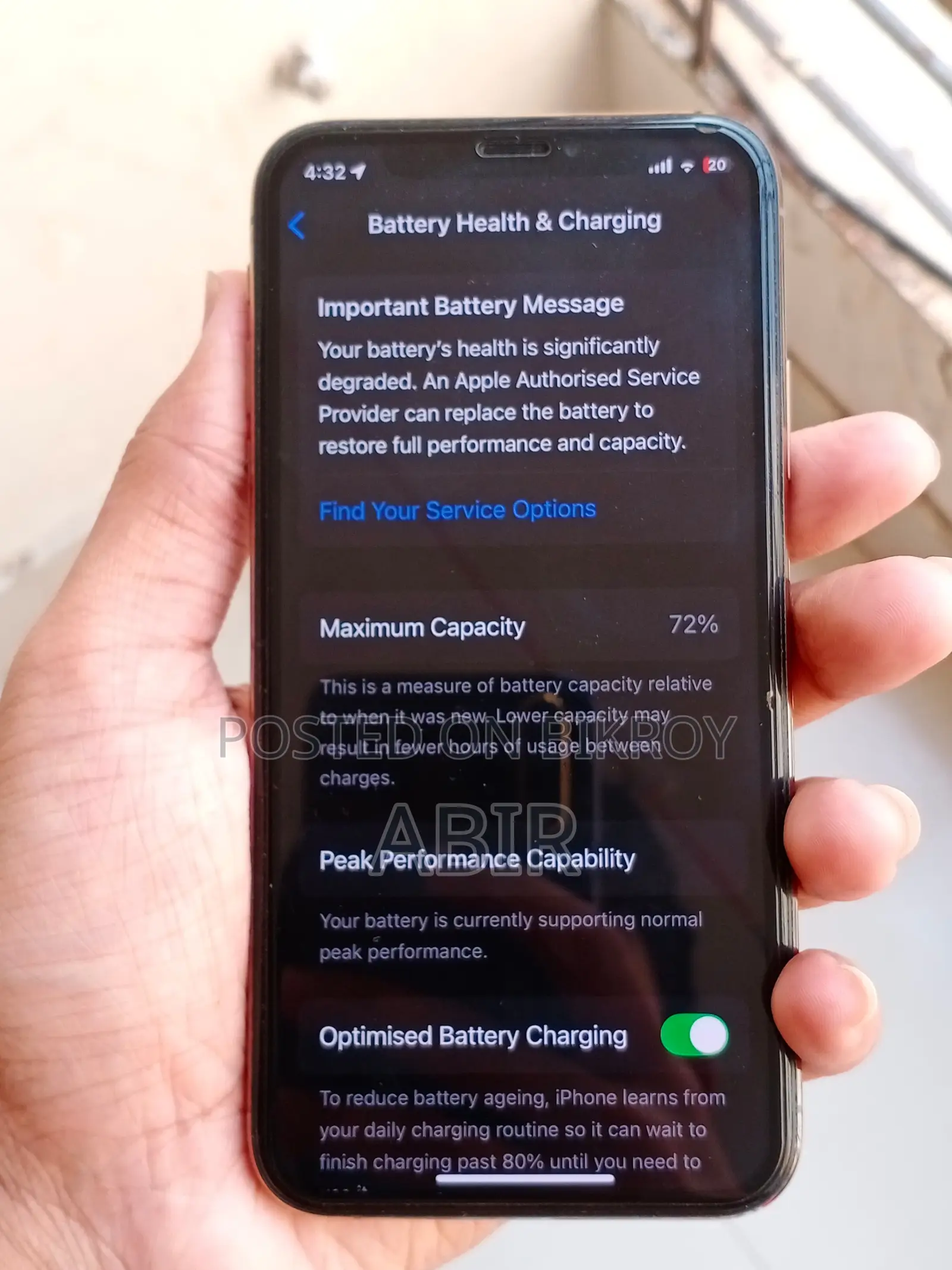 Apple iPhone XS 64 GB Gold