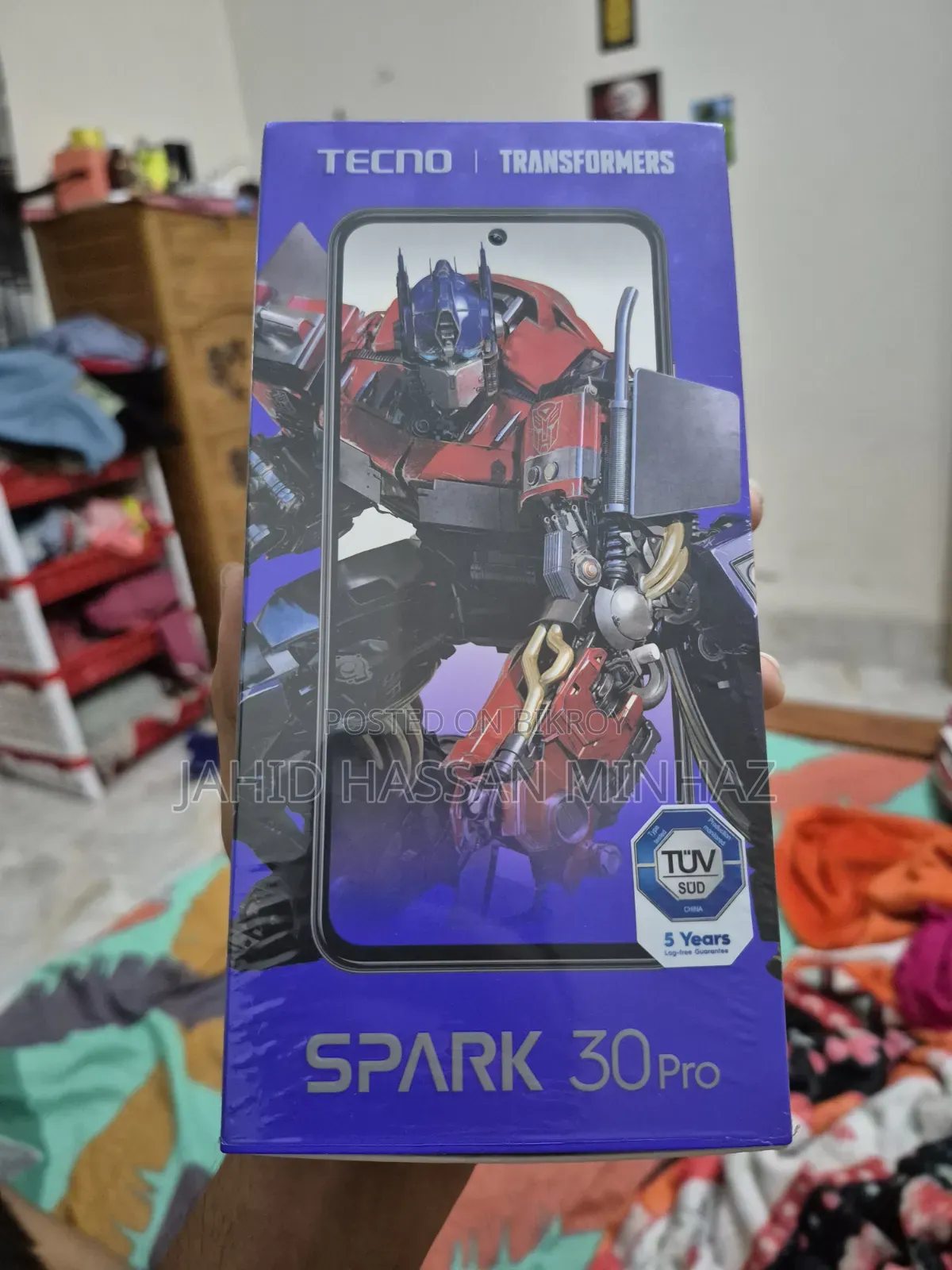 Tecno Spark 30 Pro 256 GB Black