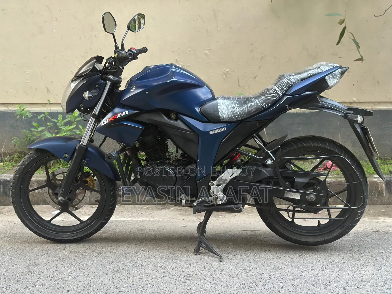 Suzuki Gixxer Monotone 2023 Blue