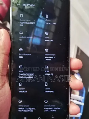 Tecno Camon 19 Neo 128 GB Black