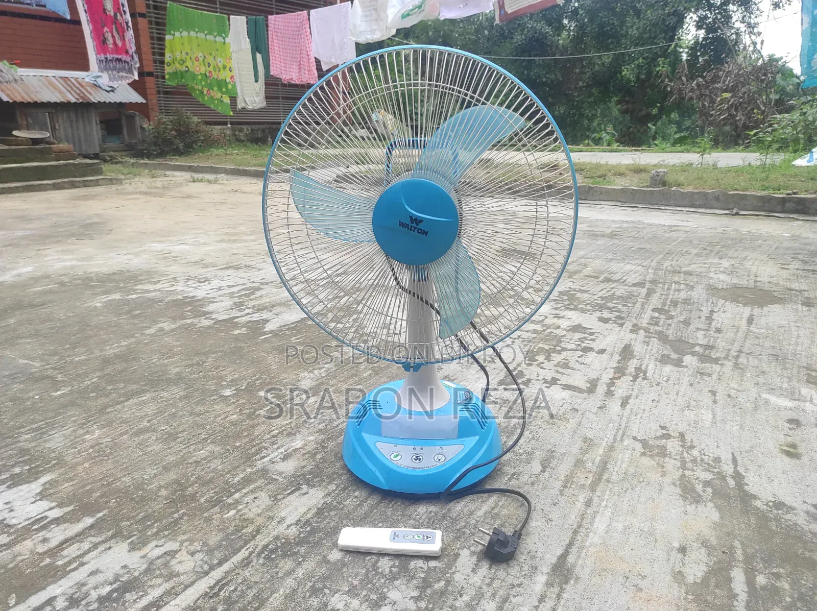 Rechargeable Walton Fan