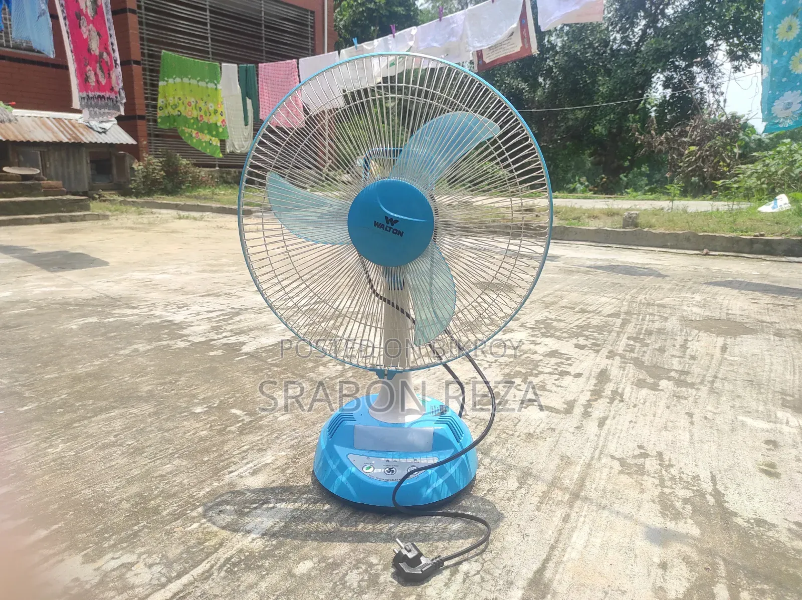 Rechargeable Walton Fan