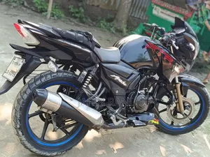 TVS Apache RTR 160 2V ABS 2024 Black