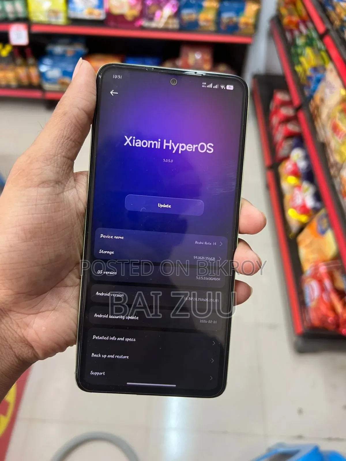 Xiaomi Redmi Note 14 4G 256 GB