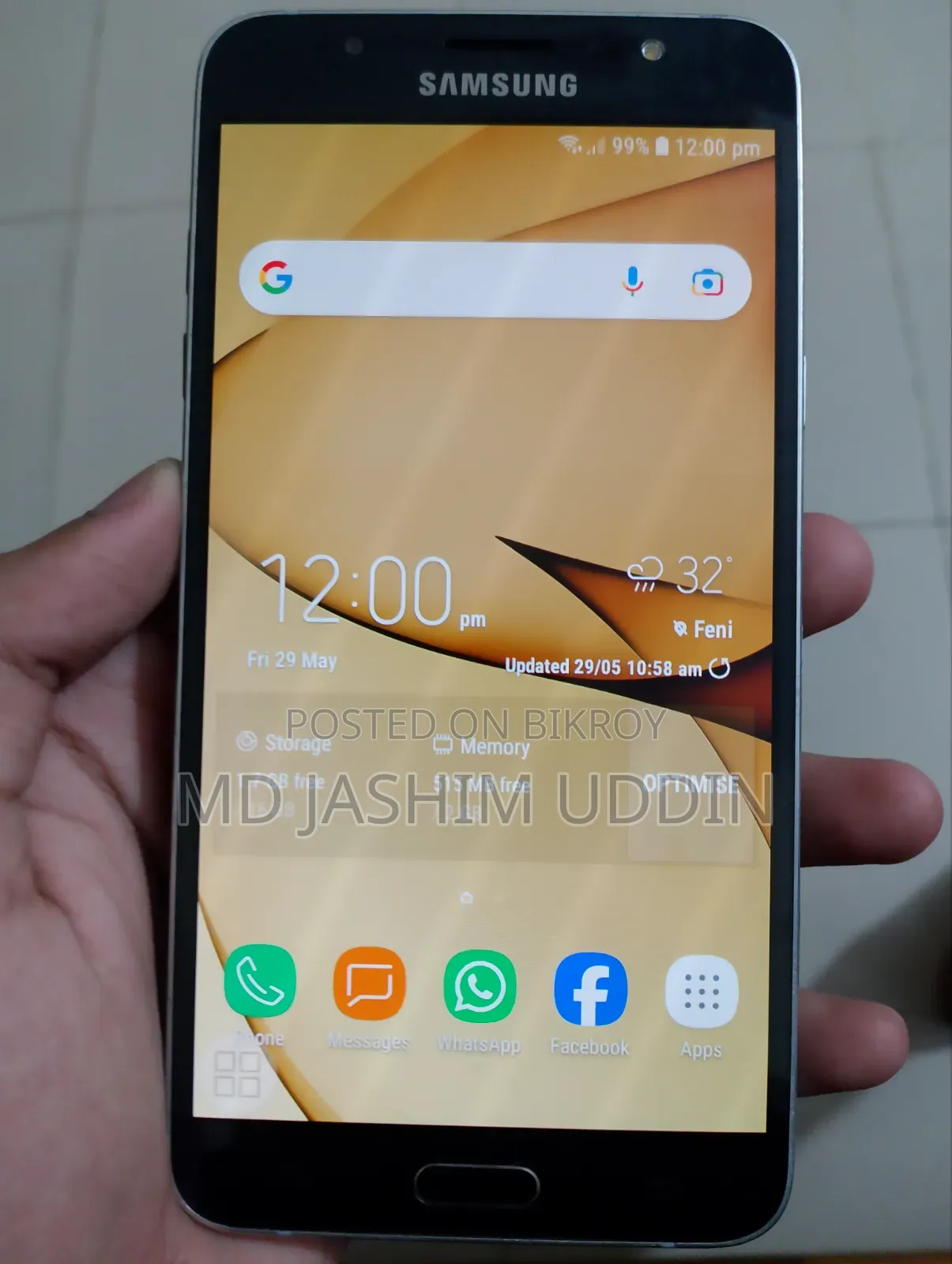 Samsung Galaxy J7 16 GB Black