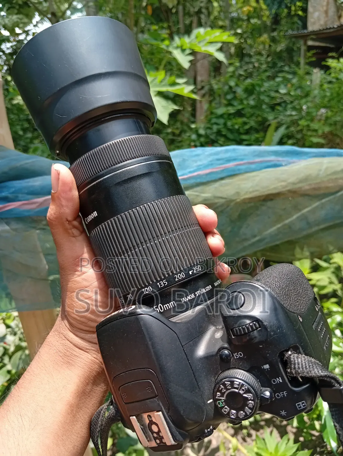 Canon 700D With 55-250 Lens and 50mm Prime Full Box
