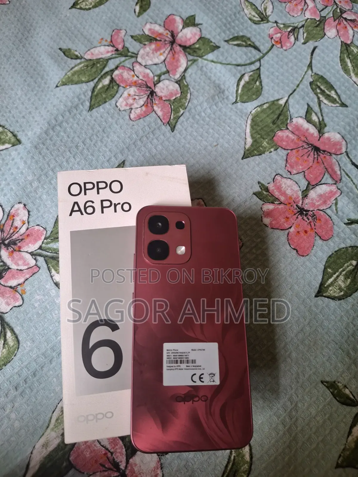 Oppo A6 Pro 5G 256 GB Rose Gold