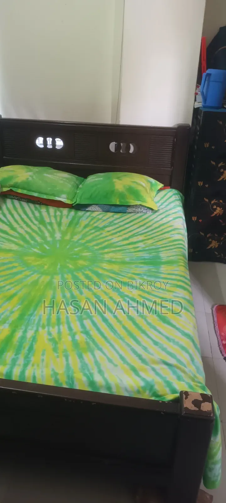মালয়েশিয়ান কাঠের খাট