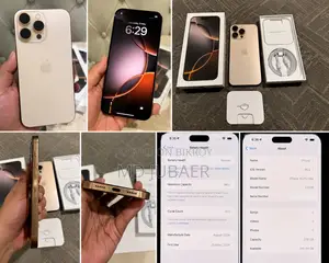 অ্যাপল আইফোন ১৬ প্রো ম্যাক্স ২৫৬ জিবি গোল্ড