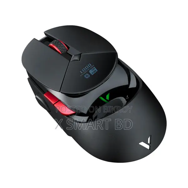 Rapoo VT960S Dual-Mode Wireless RGB Gaming Mouse – Black