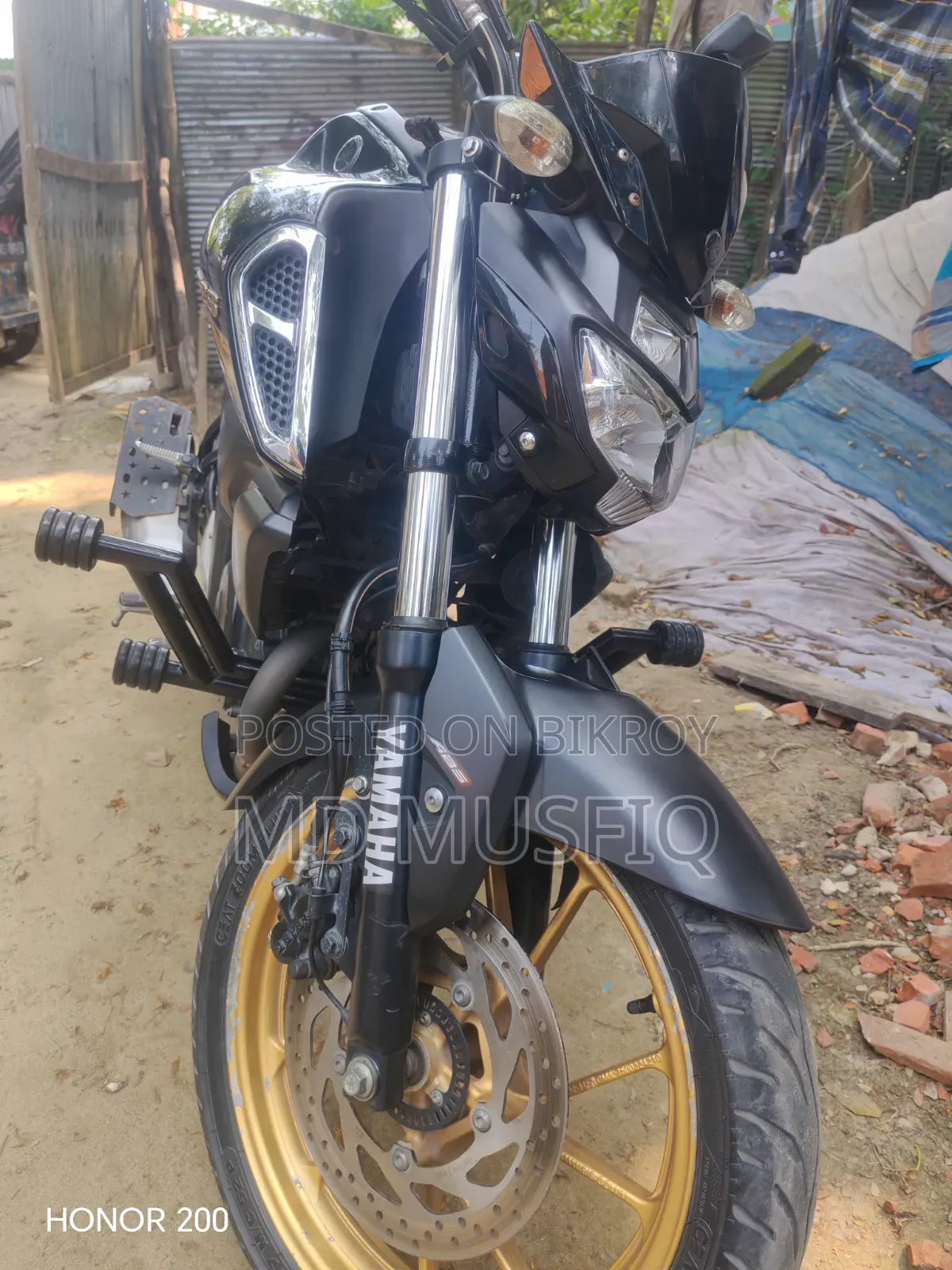 Yamaha FZ 2024 Black