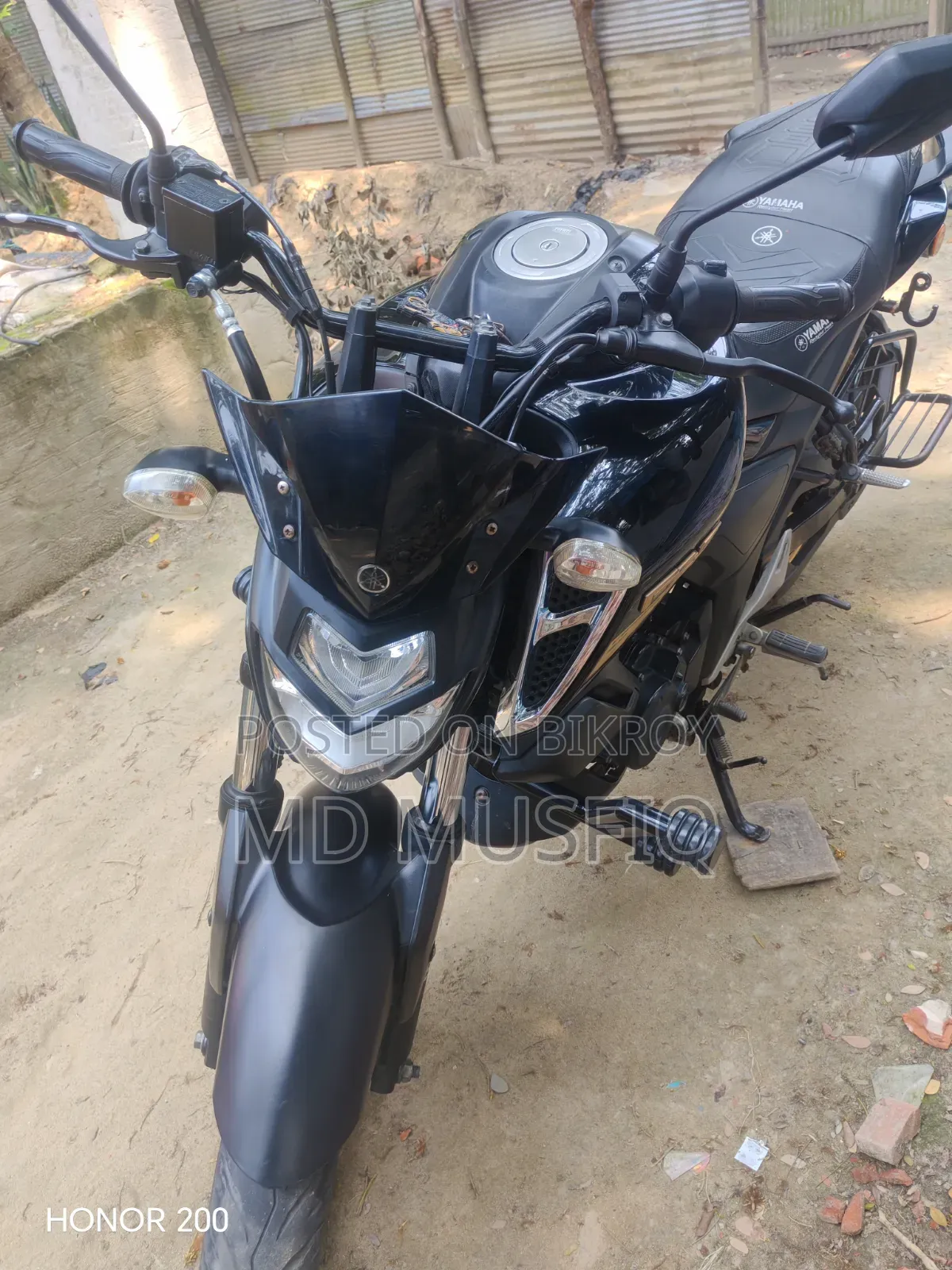 Yamaha FZ 2024 Black