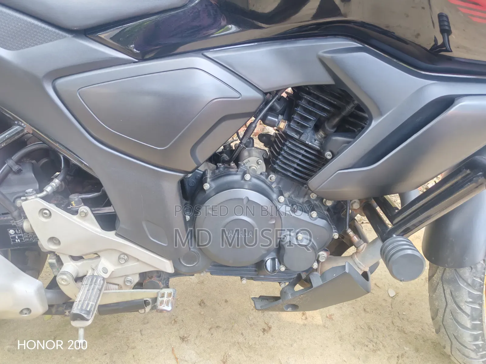 Yamaha FZ 2024 Black