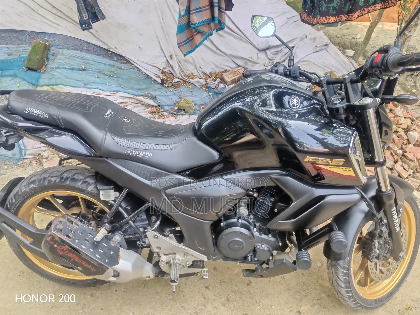 Yamaha FZ 2024 Black