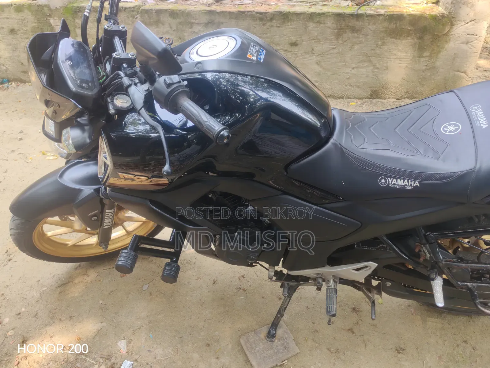 Yamaha FZ 2024 Black