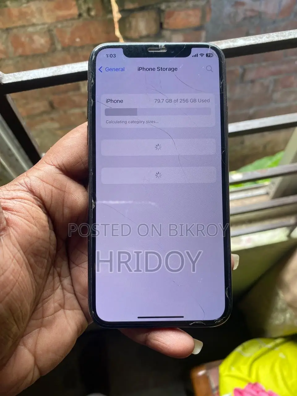 Apple iPhone X 256 GB Black