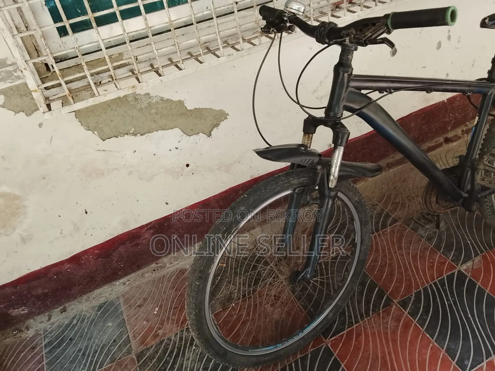 26" Phoenix Gear Bicycle Black Color