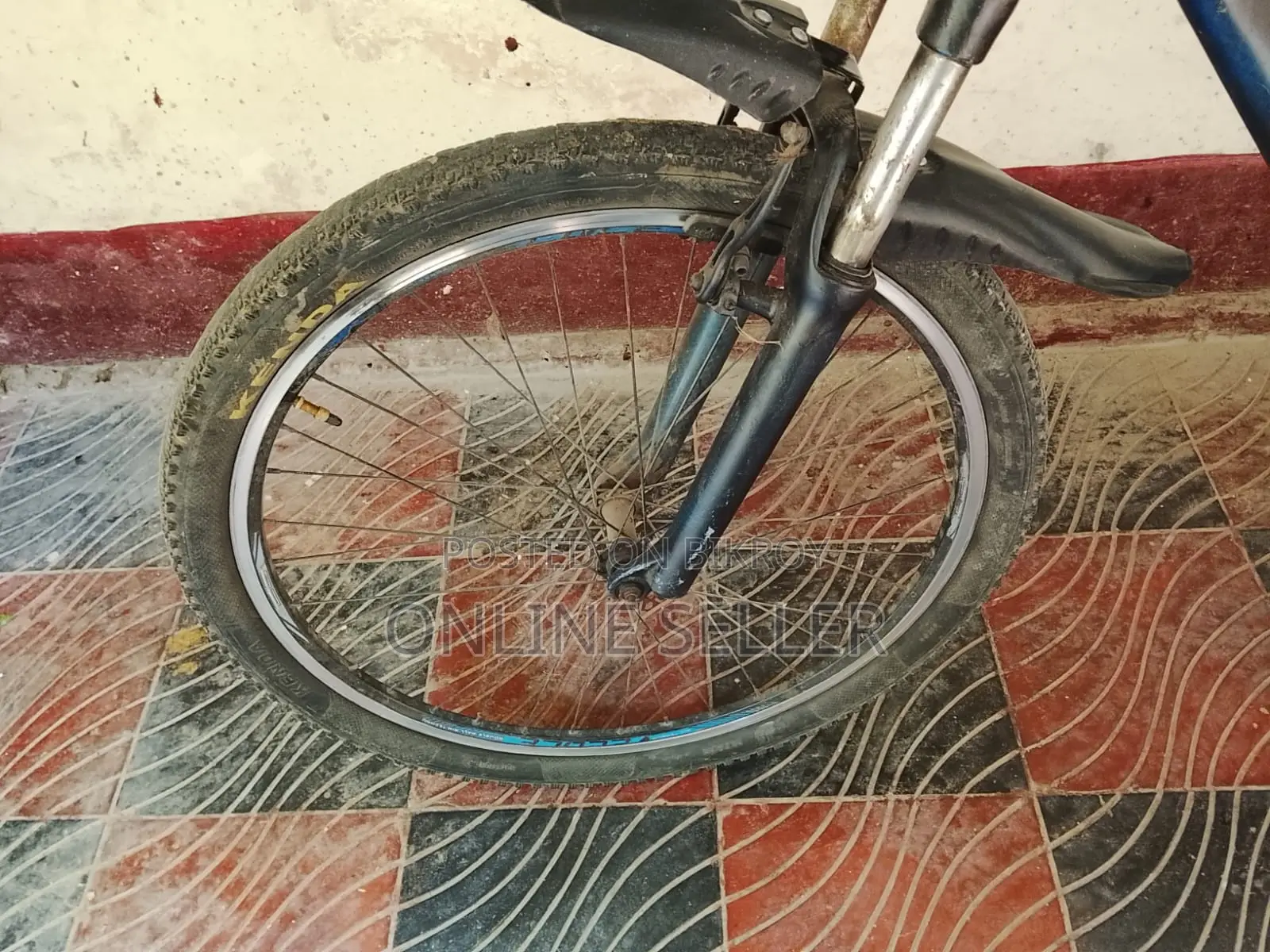 26" Phoenix Gear Bicycle Black Color
