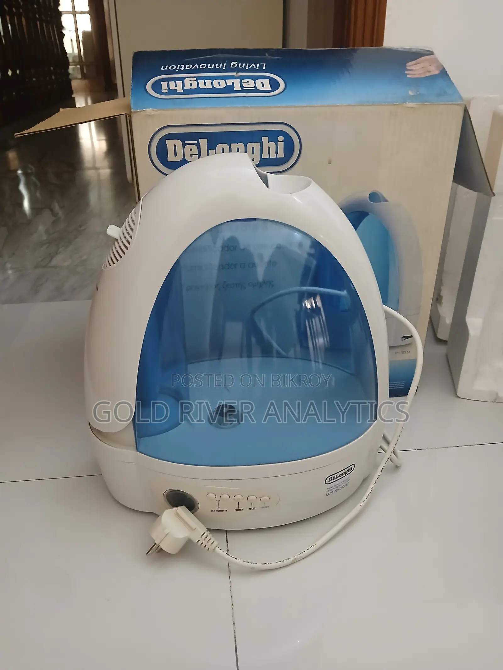De'longhi Warm Mist Humidifier (Uh 800e) – Like New With Box